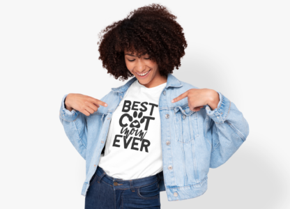 best cat mom ever shirt