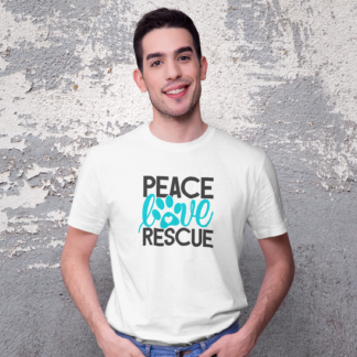 Peace Love & Rescue Shirt